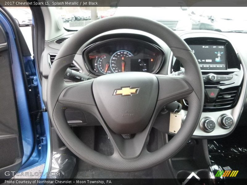 Splash Metallic / Jet Black 2017 Chevrolet Spark LS