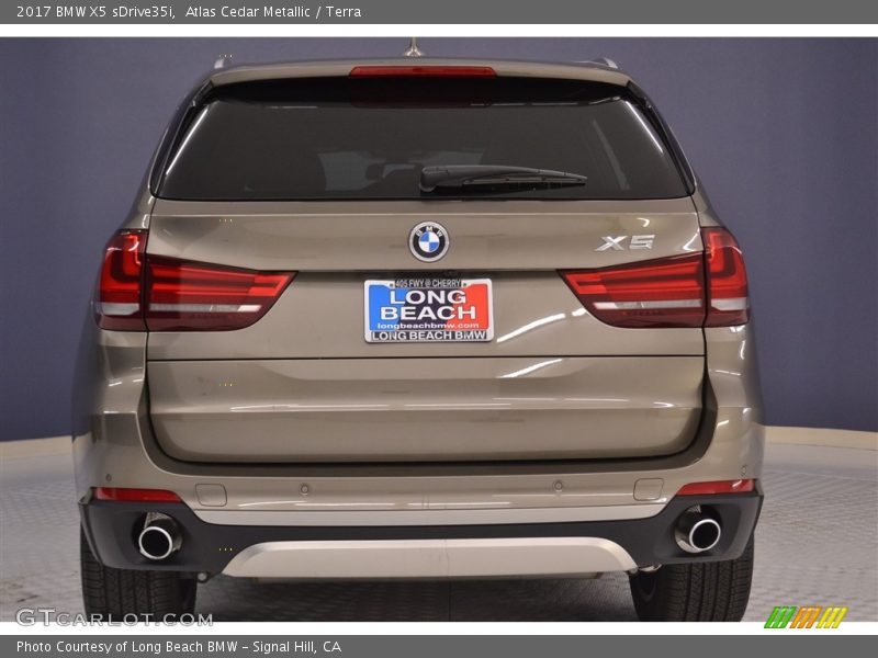Atlas Cedar Metallic / Terra 2017 BMW X5 sDrive35i