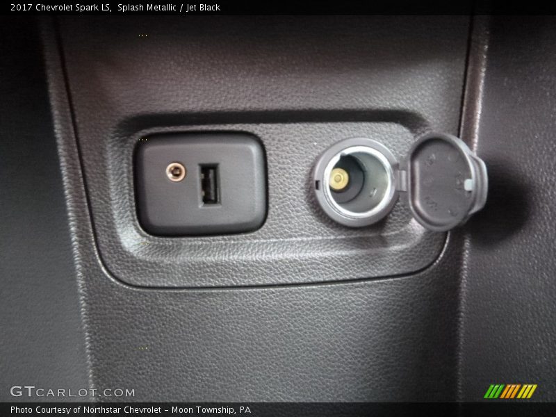 Splash Metallic / Jet Black 2017 Chevrolet Spark LS