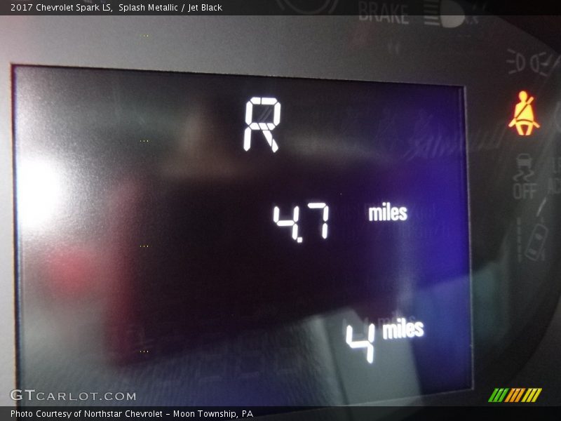 Splash Metallic / Jet Black 2017 Chevrolet Spark LS