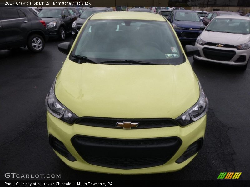 Brimstone / Jet Black 2017 Chevrolet Spark LS