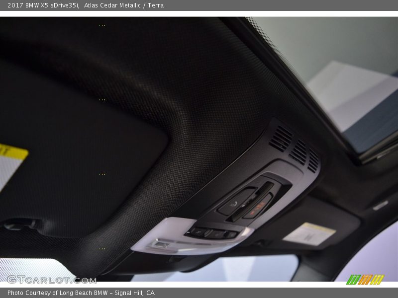 Atlas Cedar Metallic / Terra 2017 BMW X5 sDrive35i