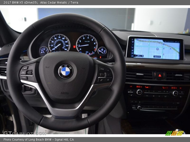 Atlas Cedar Metallic / Terra 2017 BMW X5 sDrive35i