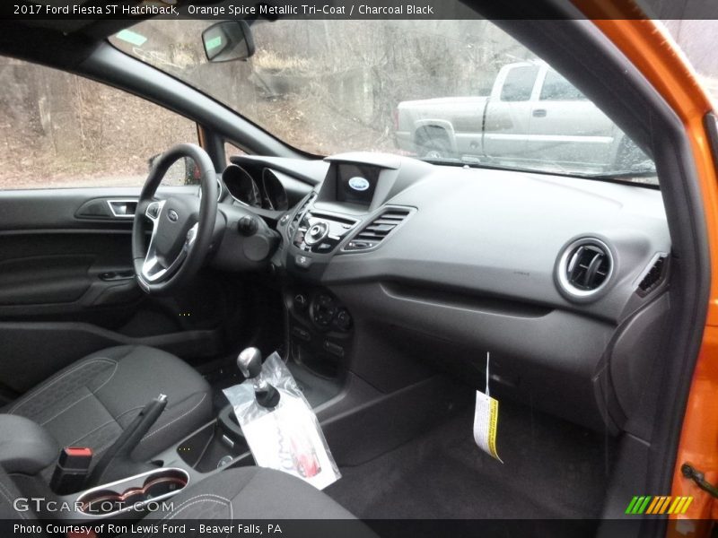 Dashboard of 2017 Fiesta ST Hatchback