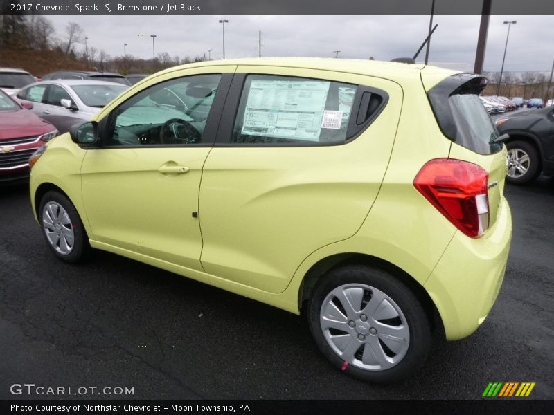 Brimstone / Jet Black 2017 Chevrolet Spark LS