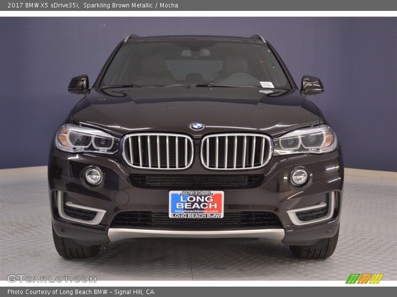 Sparkling Brown Metallic / Mocha 2017 BMW X5 sDrive35i