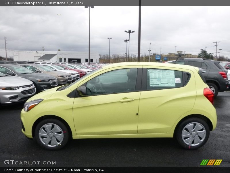 Brimstone / Jet Black 2017 Chevrolet Spark LS