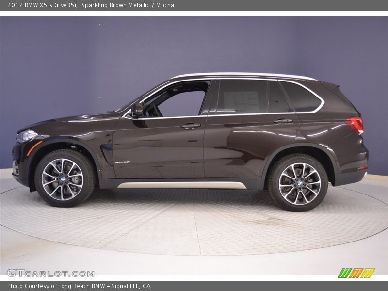 Sparkling Brown Metallic / Mocha 2017 BMW X5 sDrive35i