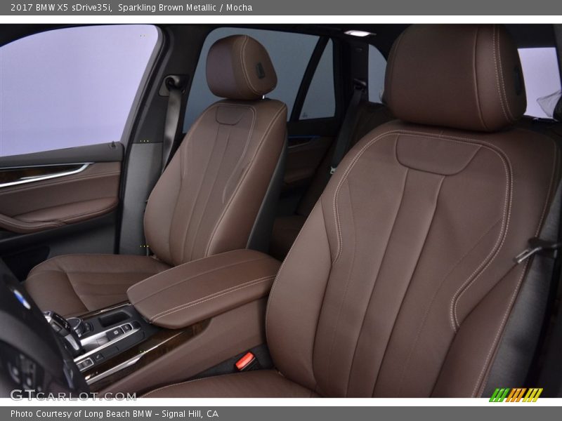 Sparkling Brown Metallic / Mocha 2017 BMW X5 sDrive35i
