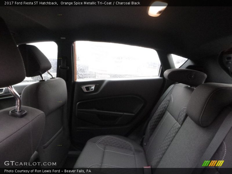 Orange Spice Metallic Tri-Coat / Charcoal Black 2017 Ford Fiesta ST Hatchback