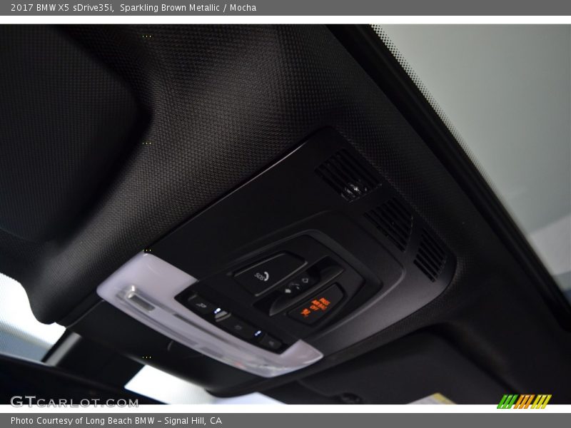 Sparkling Brown Metallic / Mocha 2017 BMW X5 sDrive35i