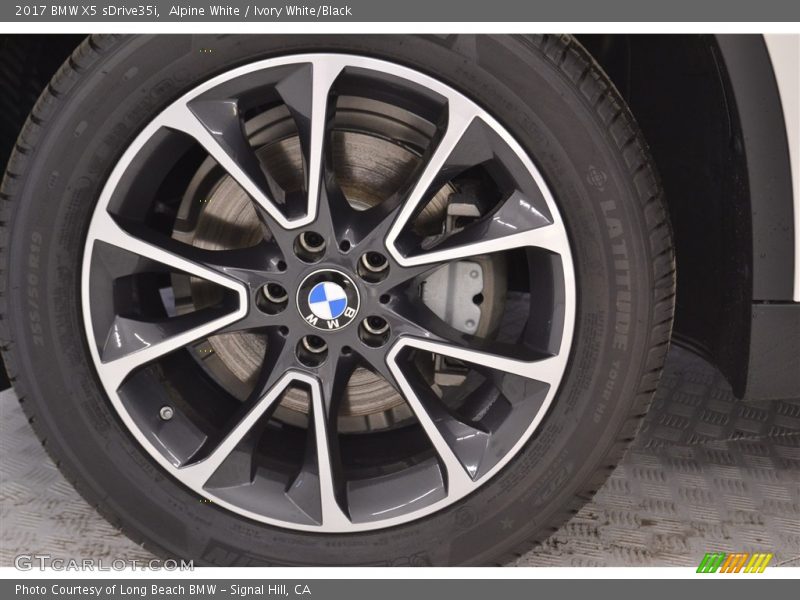 Alpine White / Ivory White/Black 2017 BMW X5 sDrive35i