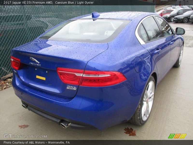 Caesium Blue / Light Oyster 2017 Jaguar XE 35t Premium AWD