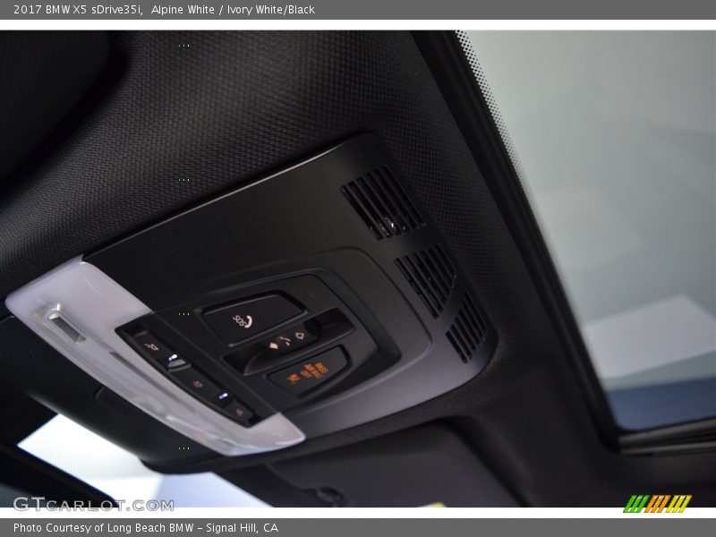 Alpine White / Ivory White/Black 2017 BMW X5 sDrive35i
