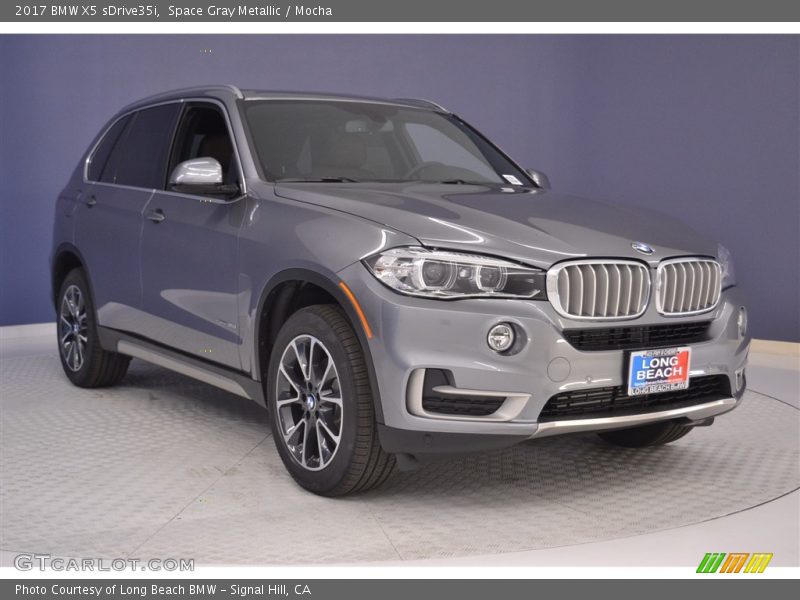Space Gray Metallic / Mocha 2017 BMW X5 sDrive35i