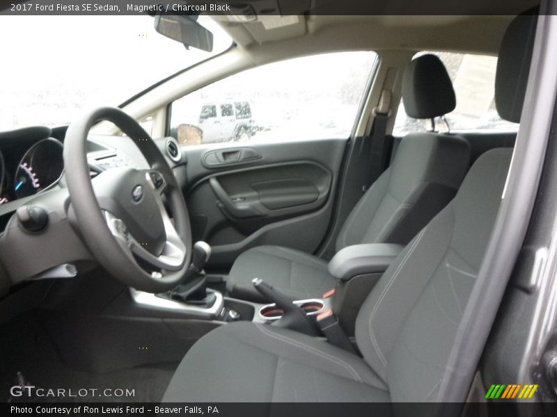 Front Seat of 2017 Fiesta SE Sedan