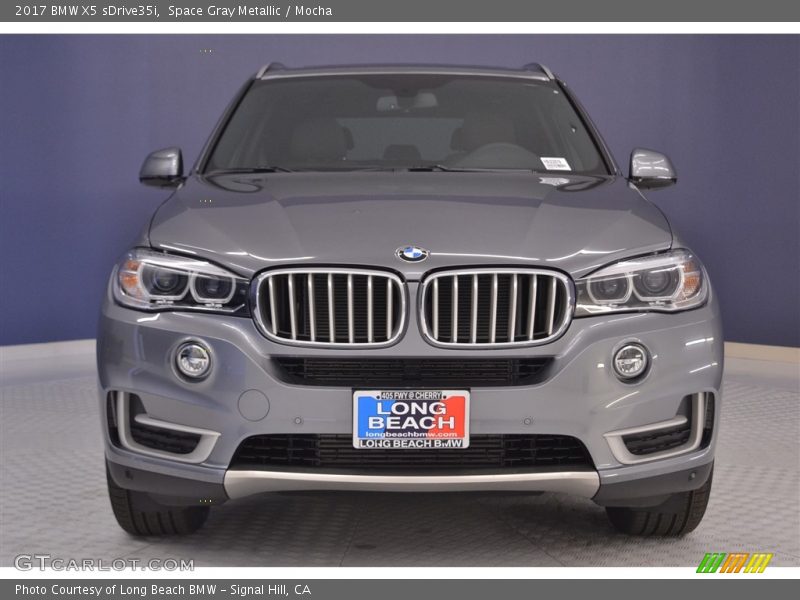 Space Gray Metallic / Mocha 2017 BMW X5 sDrive35i