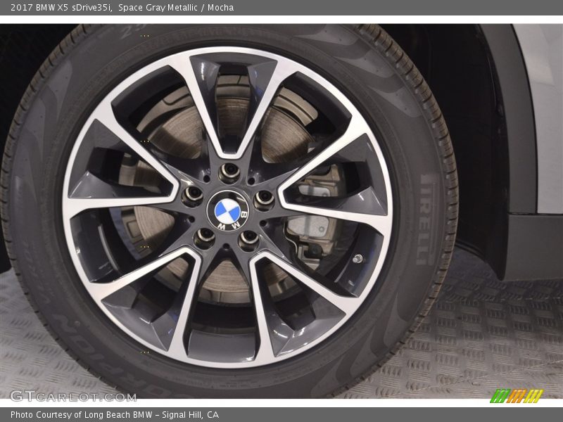 Space Gray Metallic / Mocha 2017 BMW X5 sDrive35i