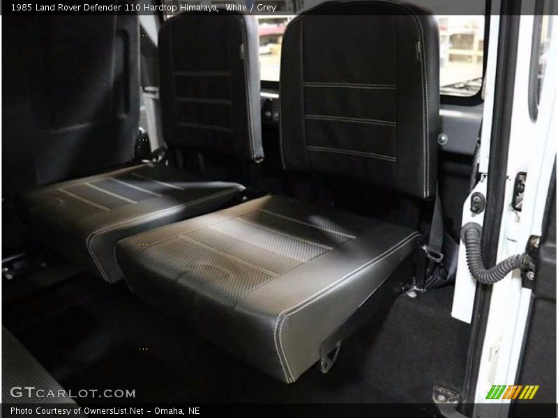 Rear Seat of 1985 Defender 110 Hardtop Himalaya