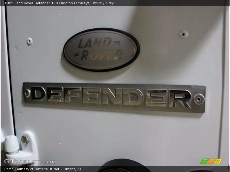  1985 Defender 110 Hardtop Himalaya Logo