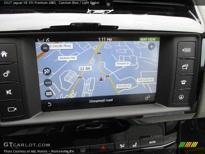 Navigation of 2017 XE 35t Premium AWD