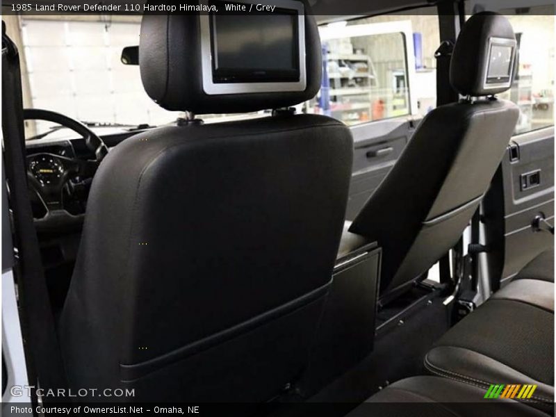 Rear Seat of 1985 Defender 110 Hardtop Himalaya