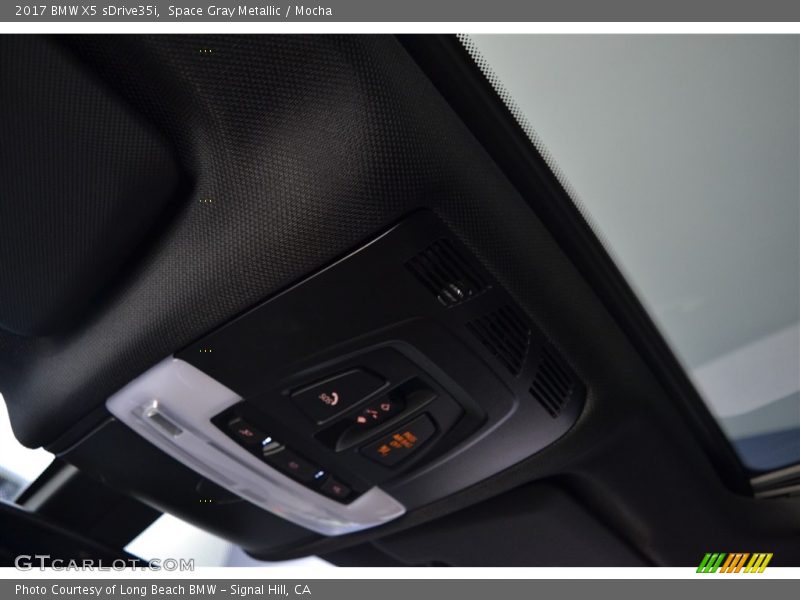 Space Gray Metallic / Mocha 2017 BMW X5 sDrive35i