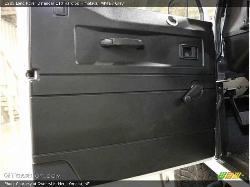 Door Panel of 1985 Defender 110 Hardtop Himalaya
