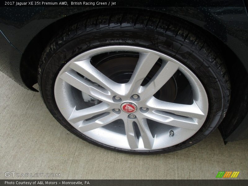 British Racing Green / Jet 2017 Jaguar XE 35t Premium AWD