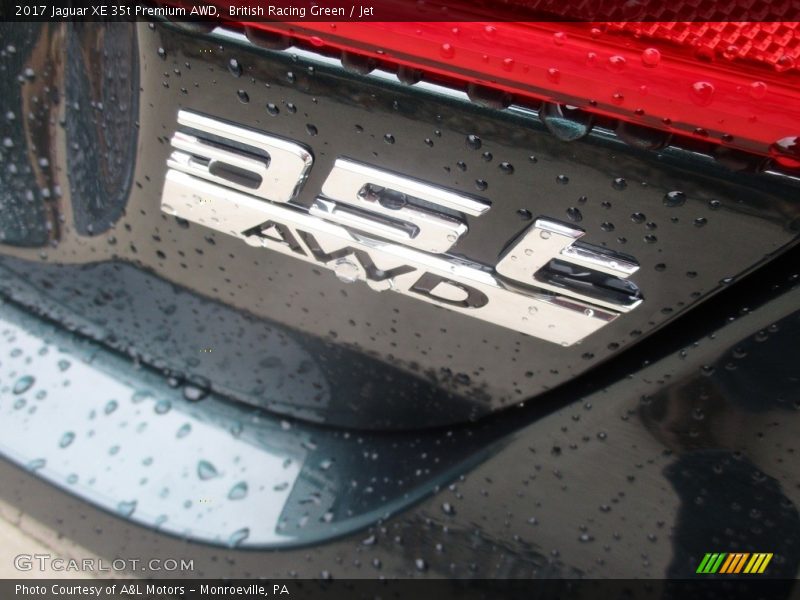 British Racing Green / Jet 2017 Jaguar XE 35t Premium AWD