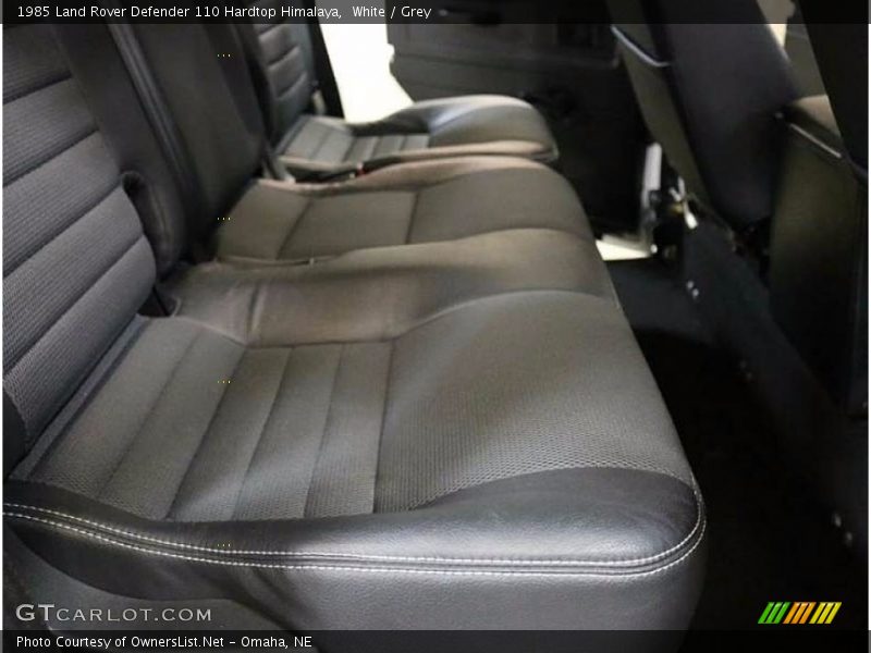 Rear Seat of 1985 Defender 110 Hardtop Himalaya