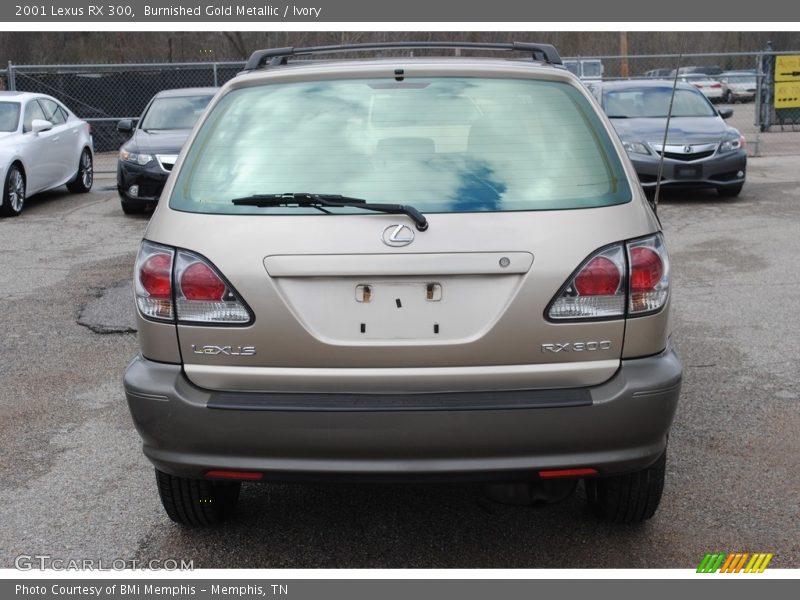 Burnished Gold Metallic / Ivory 2001 Lexus RX 300