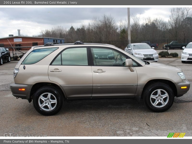 Burnished Gold Metallic / Ivory 2001 Lexus RX 300