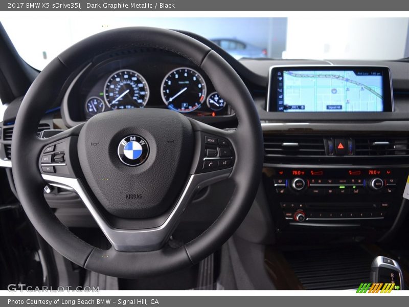 Dark Graphite Metallic / Black 2017 BMW X5 sDrive35i