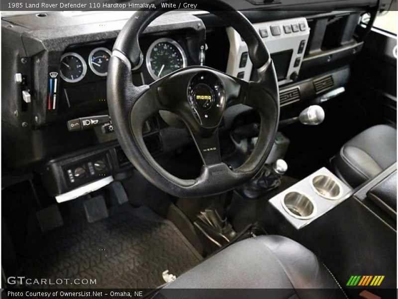  1985 Defender 110 Hardtop Himalaya Grey Interior