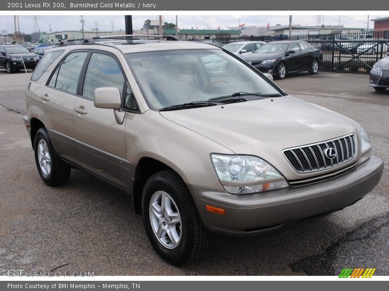 Burnished Gold Metallic / Ivory 2001 Lexus RX 300