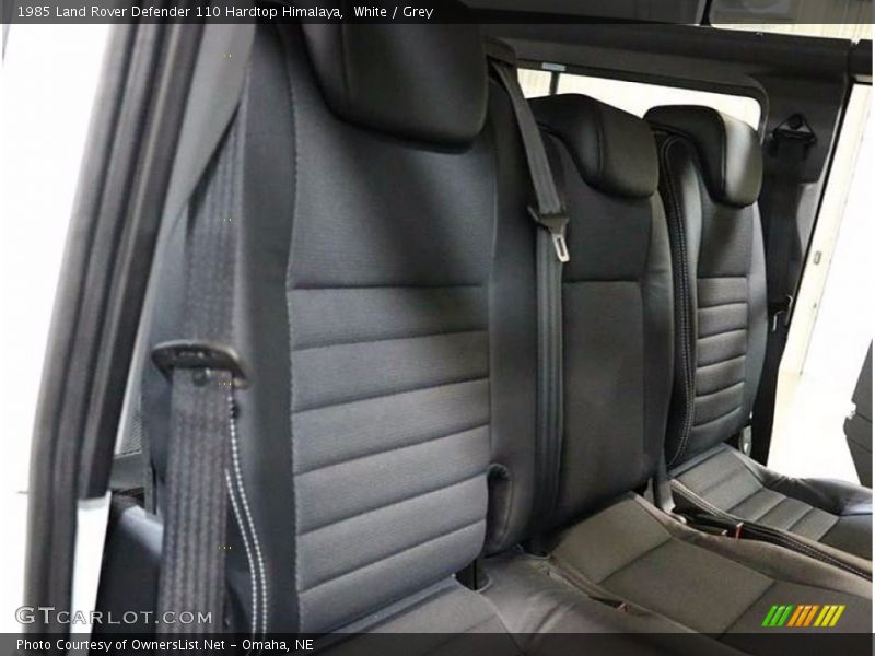 Rear Seat of 1985 Defender 110 Hardtop Himalaya