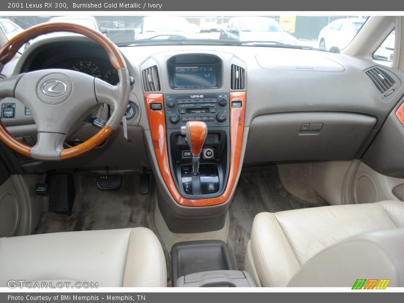 Burnished Gold Metallic / Ivory 2001 Lexus RX 300