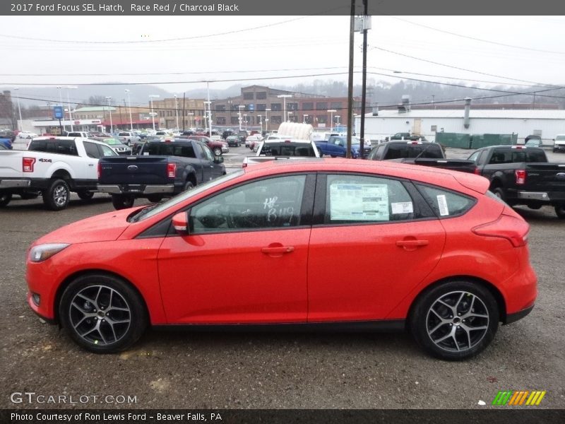 2017 Focus SEL Hatch Race Red