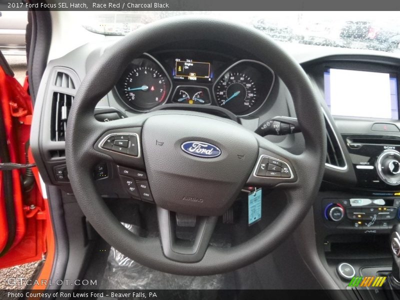  2017 Focus SEL Hatch Steering Wheel