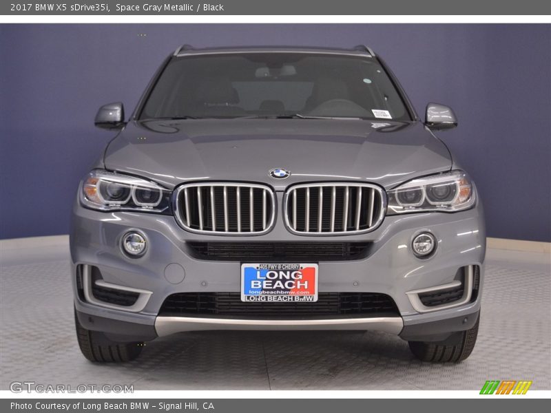 Space Gray Metallic / Black 2017 BMW X5 sDrive35i