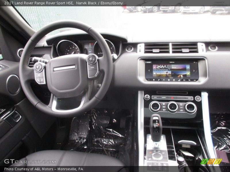 Dashboard of 2017 Range Rover Sport HSE