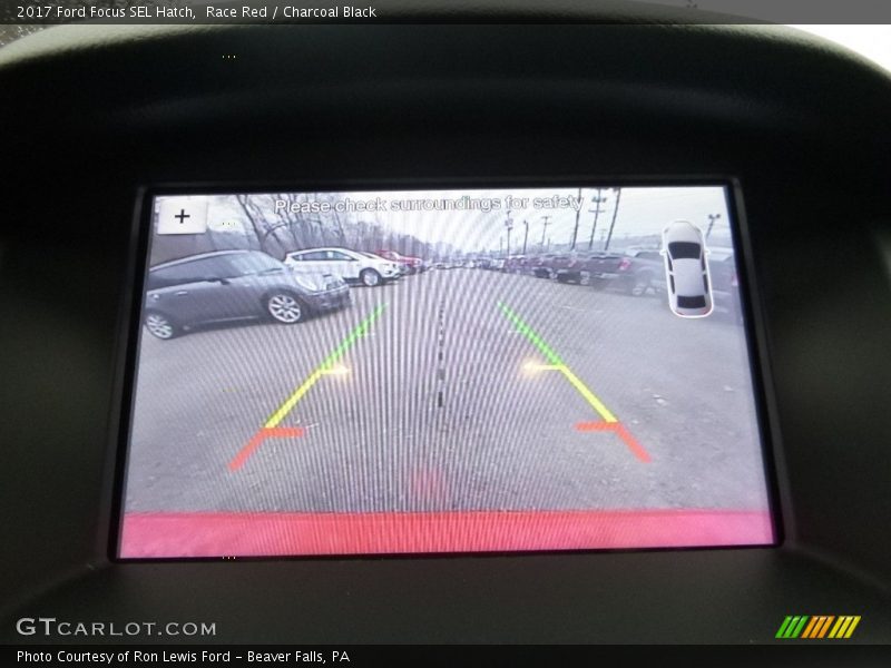 Race Red / Charcoal Black 2017 Ford Focus SEL Hatch