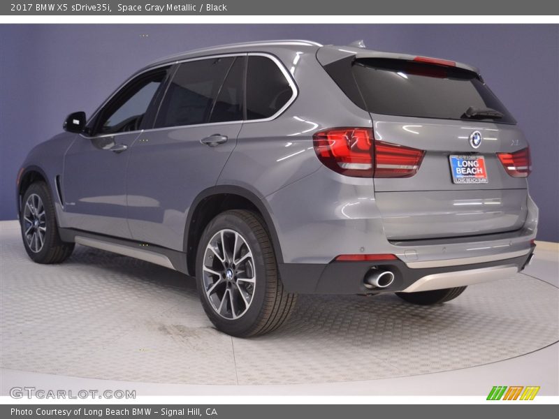 Space Gray Metallic / Black 2017 BMW X5 sDrive35i