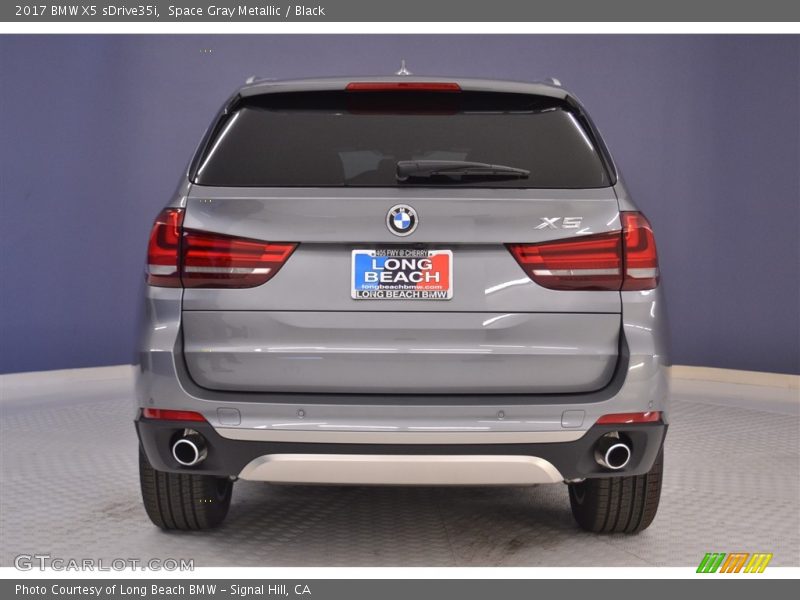 Space Gray Metallic / Black 2017 BMW X5 sDrive35i