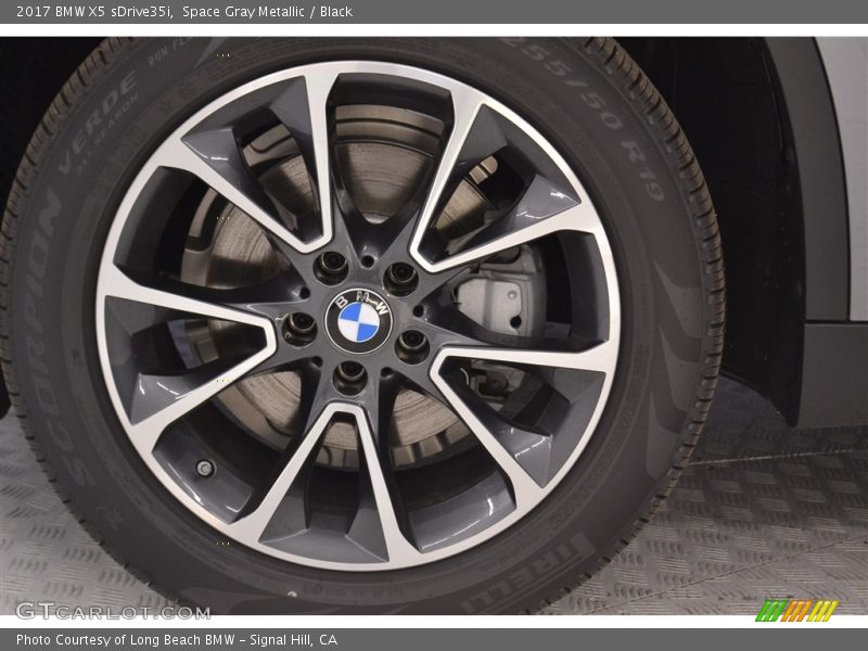 Space Gray Metallic / Black 2017 BMW X5 sDrive35i