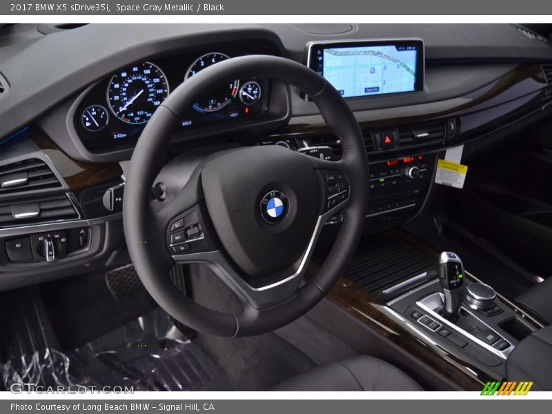 Space Gray Metallic / Black 2017 BMW X5 sDrive35i