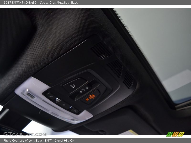 Space Gray Metallic / Black 2017 BMW X5 sDrive35i