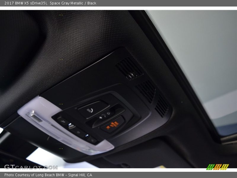 Space Gray Metallic / Black 2017 BMW X5 sDrive35i