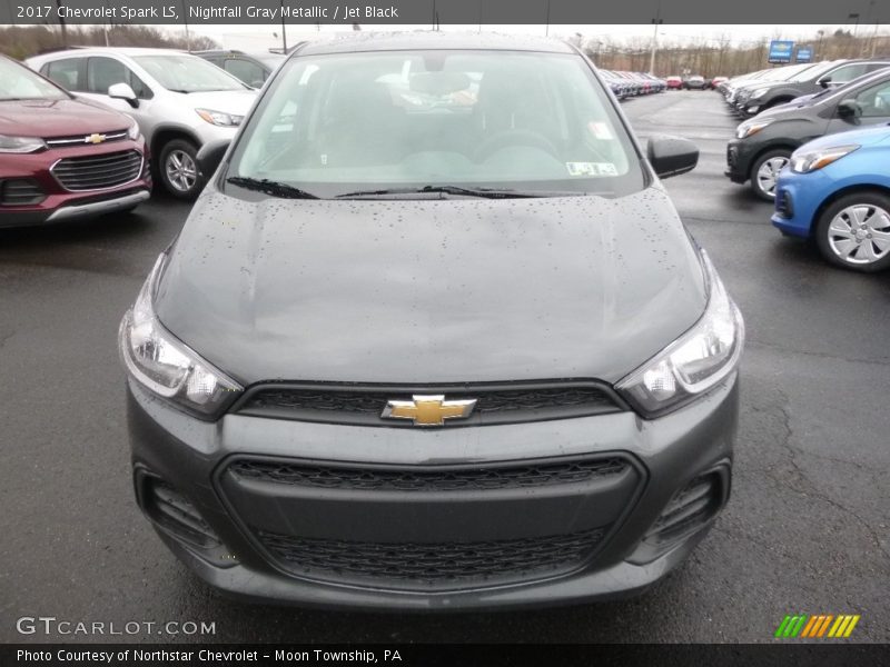 Nightfall Gray Metallic / Jet Black 2017 Chevrolet Spark LS